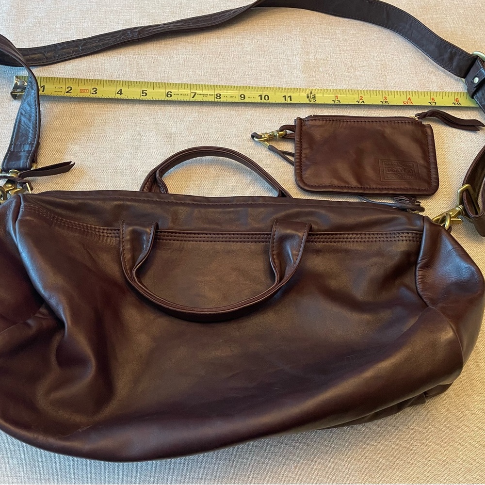 Porter Yoshida Brown Leather Bag